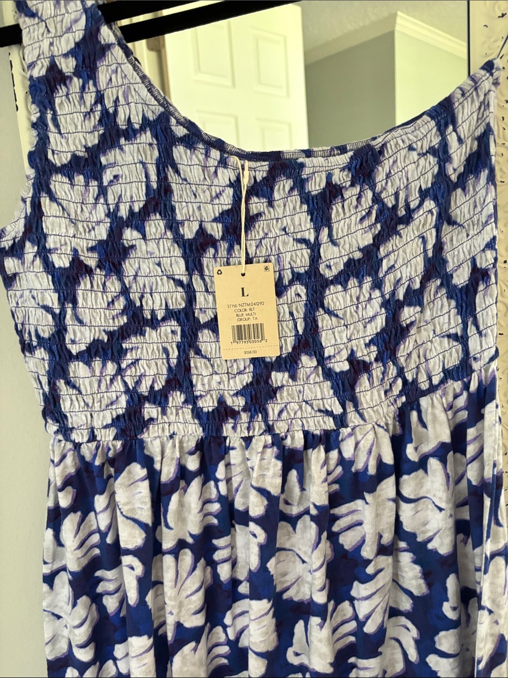 Nic&Joe Ladies cotton maxi Dress L $ 45 - Picture 3 of 5